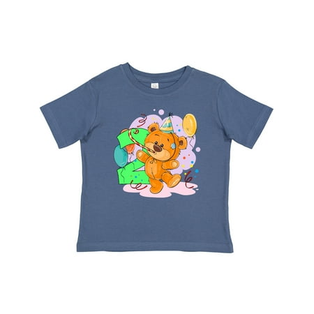 

Inktastic 2nd Birthday Teddy Bear Boys or Girls Baby T-Shirt