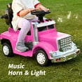 thumbnail image 4 of Outfunny Toddler Ride on Toys, 3 in 1 Push Car for Toddlers Aged 1-3 with Handle, Hot Pink, 4 of 8