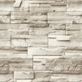 thumbnail image 1 of Papel tapiz autoadhesivo Jeweluck de piedra y ladrillo 45 x 300 cm de vinilo, 1 of 9
