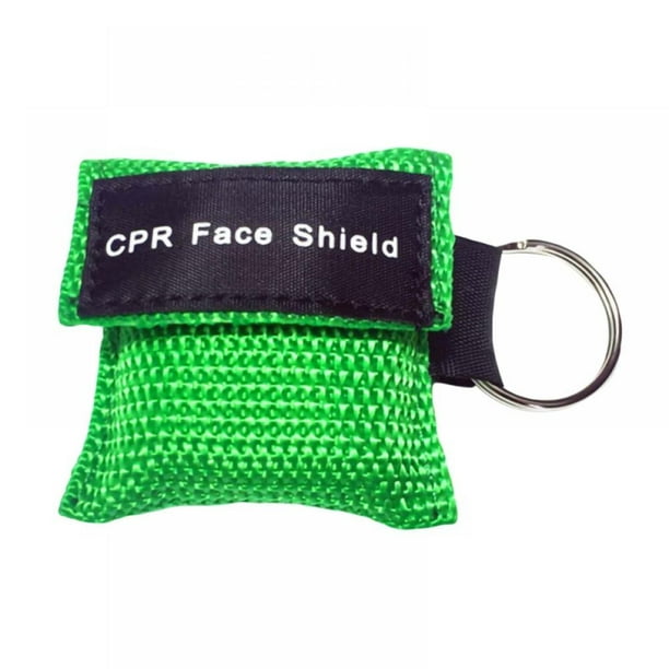 CPR Face Shield Mask, Keychain Mask Disposable Emergency Kit CPR Face