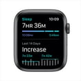 thumbnail image 2 of Apple Watch SE GPS + Cellular, 44mm Space Gray Aluminum Case with Charcoal Sport Loop, 2 of 9