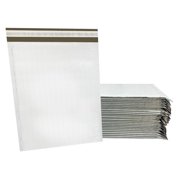 StarBoxes 25 Poly Bubble Mailer Bags 9.5x14.5 - #4 White Self-Sealing