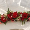 thumbnail image 2 of Flor artificial Yuarrent para Boda Evento Decoración rojo, 2 of 6