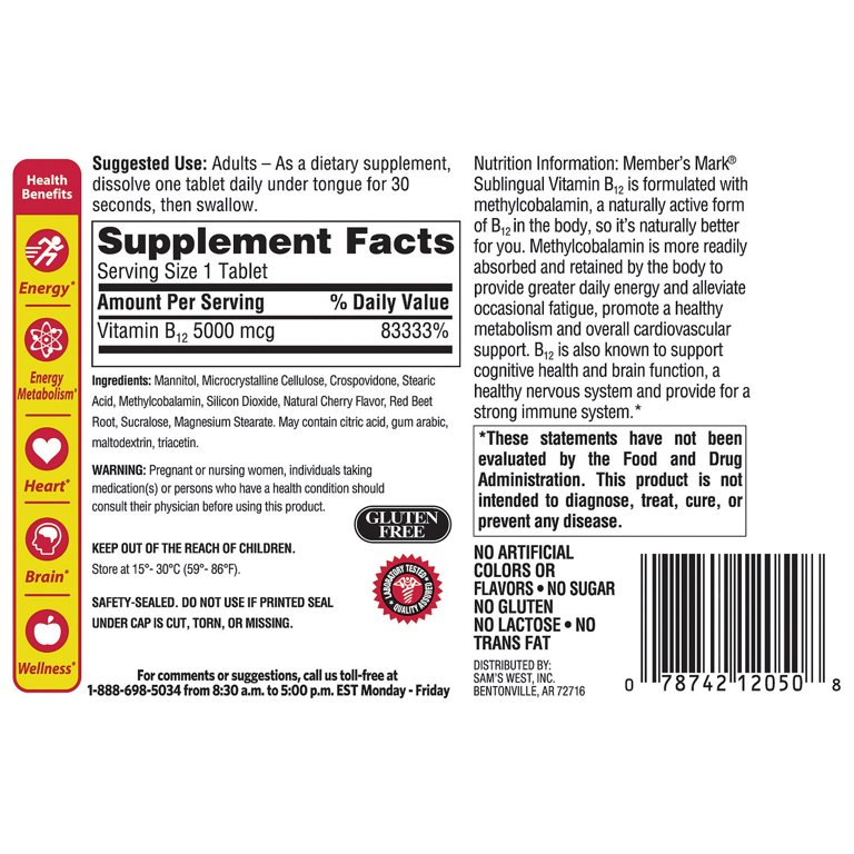 Vitamin B12 Oral Strips Calmour Health, 45 OFF