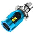 thumbnail image 3 of Faro de motocicleta H4, LED profesionales universales para motocicleta, lámpara H4 Azul, 3 of 8