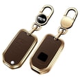 thumbnail image 4 of For Honda B 3 buttons Civic City Accord CRV XR-V Vezel Jade HRV Zinc alloy+leather Car Remote Key Cover Case Shell Accessories, 4 of 23