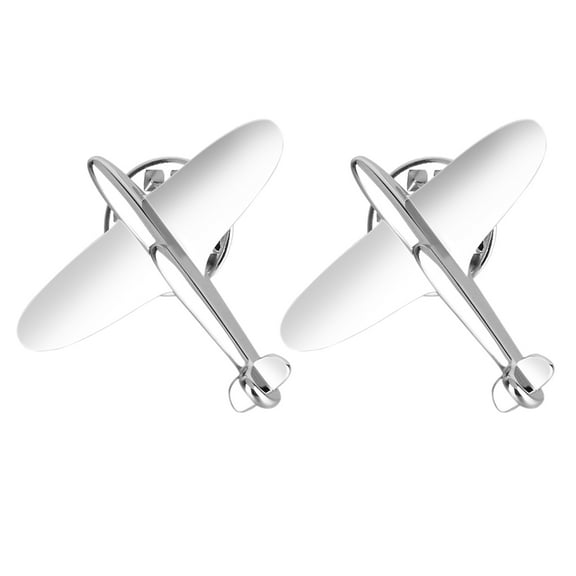 2 Pieces Button Brooch Pin Bow Brooch Pin Brooches Lapel Pin for Men