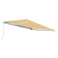 thumbnail image 5 of ALEKO Outdoor 13 x 10 ft Retractable Home Patio Canopy Awning Multi Yellow, 5 of 5
