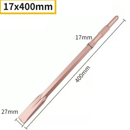 

BCLONG Sds Plus Flat Chisels Point Drill Bit Hex Shank Electric Hammer Chisel 280/400Mm