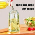 thumbnail image 3 of 2 in 1 Oil Dispenser and Oil Sprayer,2 In 1 Glass Oil Sprayer & Dispenser, Cooking Oil Container, 16oz,Olive Oil Dispenser Bottle Spray and Pour for Cooking (Yellow), 3 of 5