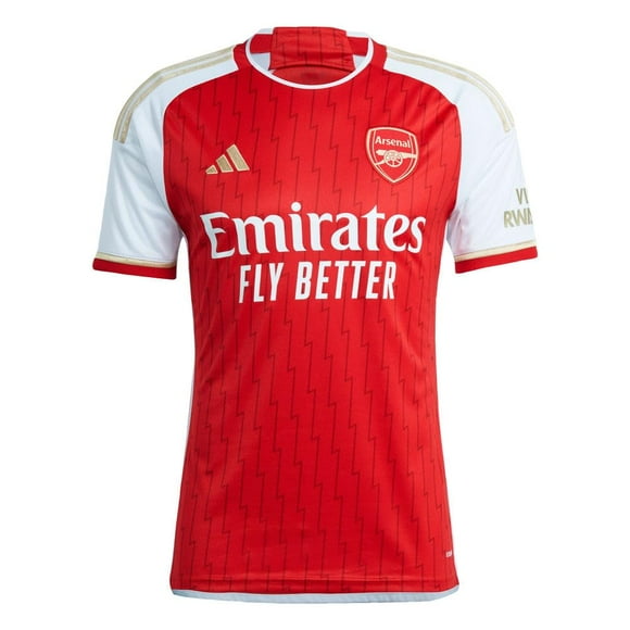Adidas Men'S Soccer Arsenal 23/24 Home Jersey - Lightning Bolts And Gold Details Aeroready Technology (As1 Alpha M Regular Regular)