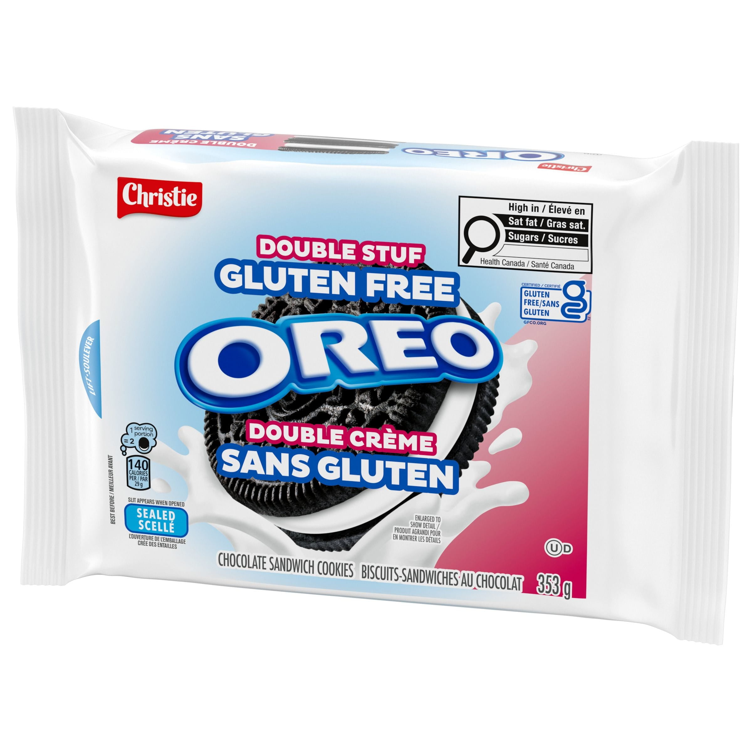 OREO Gluten Free, Double Stuf Chocolate Sandwich Cookies