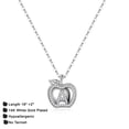 thumbnail image 5 of Dainty Teacher Apple Necklace for Teacher Christmas Appreciation Gifts Apple Pendant Necklace for Women Teachers, 5 of 6