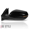 thumbnail image 3 of DNA Motoring OEM-MR-HO1320318 For 2017 to 2020 Honda CR-V Factory Style Power Heated Turn Signal Driver / Left Side View Door Mirror HO1320318 18 19, 3 of 4