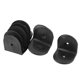 thumbnail image 1 of 10 Piezas de Soporte de Esquina en Forma de L de Plástico para Muebles Negro, 1 of 2