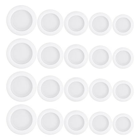 

HOMEMAXS 20Pcs Piggy Bank Bottom Caps Piggy Bank Plugs Piggy Bank Stopper Plaster Doll Stoppers