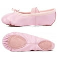 thumbnail image 2 of Nexete Ballet Shoes Split-Sole Slipper Flats Ballet Dance Shoes for Toddler Girl & Women in Gold, Gold Glitter, Silver, Pink,Pink Glitter, Rose Gold, Nude Colors, 2 of 5