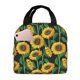 thumbnail image 1 of Disketp Sunflower 1 for Insulated Lunch Bag for Women and Men, Perfect for Work, Hiking, Picnic, 1 of 8