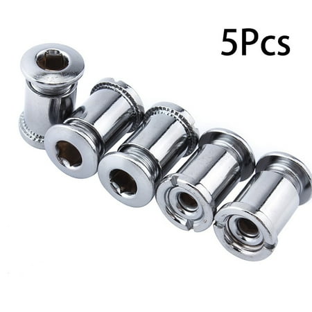 

BCLONG 5pieces Stainless Steel MTB Bicycle Chainring Screws Single/Double/Triple Bolts