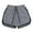 Grey, variant on BUWTTER Men's Shorts Fitness Summer Split Running Gym Home Slim Sports Stretchy Athletic Breathable Black Shorts L
