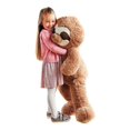 thumbnail image 1 of Giant Stuffed Sloth 44 Inches Soft 112 cm Big Plush Huge Cuddly Stuffed Animal Beige Color, 1 of 11