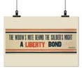 thumbnail image 2 of Print: Widow's Mite Behind the Soldier's Might--A Liberty Bond, 1917, 2 of 4