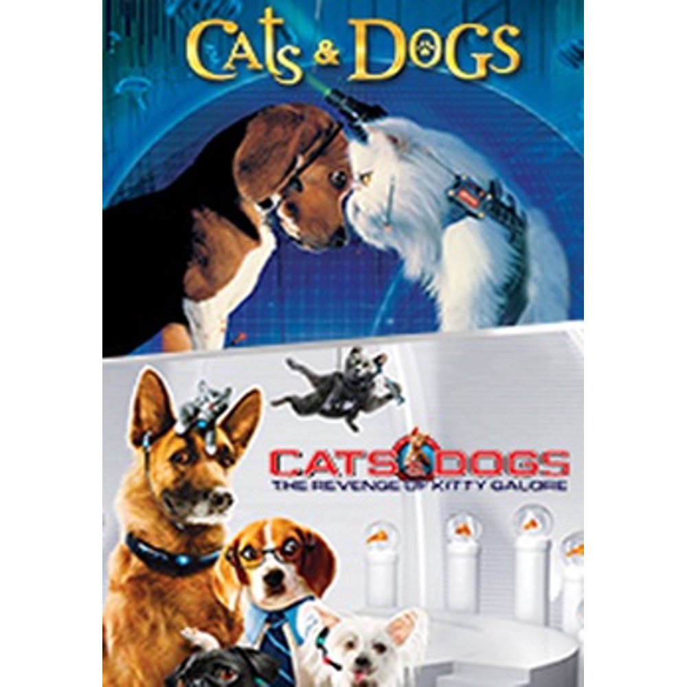 CATS & DOGS/CATS & DOGS 2REVENGE OF KITTY (DVD/DBFE) (DVD) Walmart