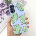 thumbnail image 1 of For OPPO Reno5 Pro 5G 4G Reno5 Phone Case Reno 5 5Pro CPH2201 CPH2145 Cute Cat Cartoon Candy Color Soft Silicone TPU Back Cover 57 Reno5 Pro 5G, 1 of 6