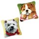thumbnail image 1 of 2 Unids / Set Kits de Gancho de Cierre para Alfombra de Tiro DIY Alfombra Animales Perros Cojín con Impreso 17X17 Pulgadas, Manualidades, 1 of 9