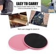 thumbnail image 4 of Gliding Disc Sliders for Fitness and Training Workout - Dual Sided Core Sliders for Multipurpose Use - 2 Discs for Ultimate Full Body Workout at Home or Travel, 4 of 5