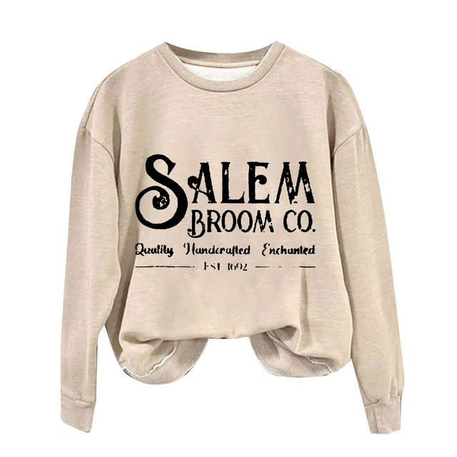 Birdeem Mode Femmes Décontracté Manches Longues Col Rond Imprimé Chandail en Molleton Blouse