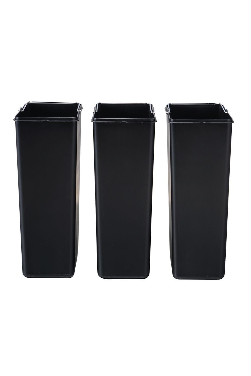 The Step N' Sort 3 x 18L, Triple Compartment Trash and Recycling Bin