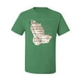 thumbnail image 2 of Wild Bobby, Praying Hands God Grant me the Serenity Courage Wisdom, Inspirational/Christian, Men's Graphic Tees, Kelly, Medium, 2 of 3