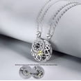 thumbnail image 4 of Couples Necklace Sun and Moon Projection Necklace I Love You Necklace, 4 of 5