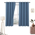 thumbnail image 1 of Cortinas Blackout MELOCOTTON HOGAR 275cm Ancho X 160cm Alto En 2 Páneles, 1 of 1
