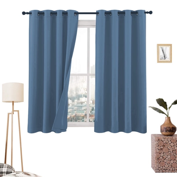 Cortinas Blackout MELOCOTTON HOGAR 275cm Ancho X 160cm Alto En 2 Páneles