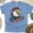 CarolinaBlue, variant on Patriotic Eagle Graphic Tee – ’Merica Bandana Shirt for Men & Women, White, Size XL