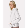 thumbnail image 2 of JERZEES IC49MR Ultimate CVC Hooded Sweatshirt-White-4XL, 2 of 6