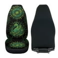 thumbnail image 4 of Uorisanigo Car Seat Covers Set of 2 Premium High Back Seat Cover Soft and Comfortable Mandala Peacock Auto Seats Covers Universal for SUVs Trucks Van Sedans, 4 of 7