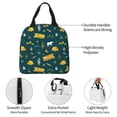 thumbnail image 2 of Kdxio Camping Print Insulated Lunch Bag,Reusable Tote Lunch Box for Women Men,Leakproof Cooler Lunch Bags for Work Office Travel Picnic, 2 of 6