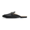 thumbnail image 3 of Apakowa Mules for Women Flats Comfortable Slip on Women Mules Pointed Toe Backless Loafers Shoes, 3 of 7