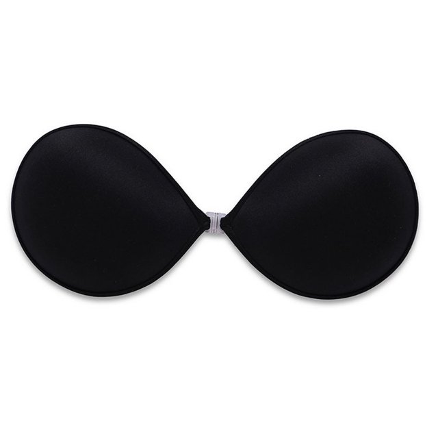 Sujetador invisible sin costuras y transpirable para vestido de novia, sujetador push-up sin tirantes con adhesivo para el busto, sujetador de silicona de una pieza para mujer