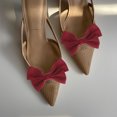 thumbnail image 4 of Miangastore Versatile Shoe Embellishments Dark Red 2Pcs 4.72x2.36x0.39in, 4 of 8