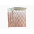 thumbnail image 2 of ProLine Matte Metallic Rose Gold Bubble Padded Mailers #0 Extra Wide 6.5x10 Inch Self Seal Padded Envelopes (50), 2 of 4
