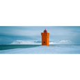 thumbnail image 3 of Guichard, Jean 14x7 Black Modern Framed Museum Art Print Titled - Krossnes lighthouse Iceland, 3 of 5