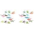 thumbnail image 1 of Gecko Small Plastic Lizard Simulation Reality Decoration Children's Toys 24 Pcs, 1 of 9