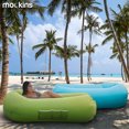 thumbnail image 4 of Mockins Fauteuil Gonflable pour Camping et Plage, Bleu & Vert, 4 of 9