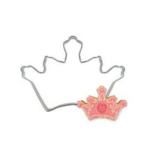 Crown Cookie Cutter Set of 3 pcs, Stainless Steel Princess Crown Shaped Fondant Cutters Baking Molds