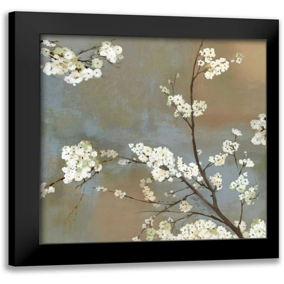 Jensen, Asia 12x12 Black Modern Framed Museum Art Print Titled - Ode to Spring I