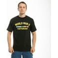 thumbnail image 2 of R25-WWV-BLK-04 Military T-Shirt, WWII Vet, Black, Extra Large, 2 of 5